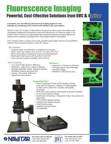 ZFL Video Fluorescence Scope - Macro Imaging