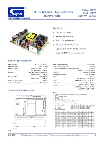 SNP-Y11 Series 