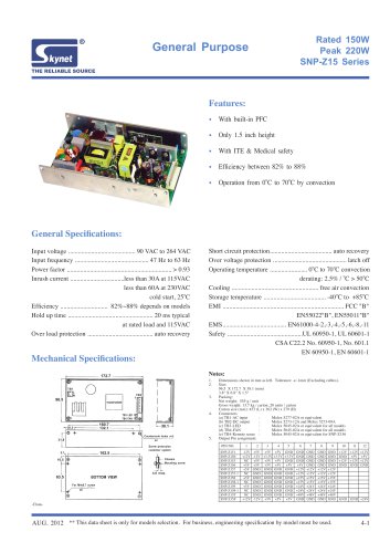 SNP-Z15 series