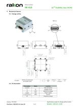 Space Oven Controlled Crystal Oscillator OCXO Mini USO RK 410 - 4