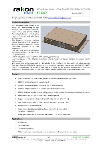 ULN USO Module Assembly