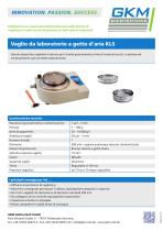 Vaglio da laboratorio a getto d‘aria KLS - 1