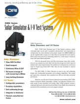 TriSOL Class AAA Solar Simulator