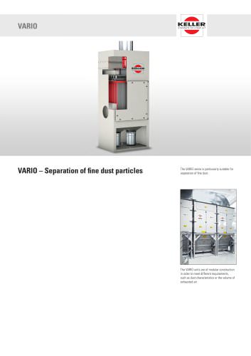 Dry separator VARIO 2014