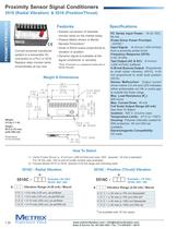 5510/5516 Proximity Sensor Signal Conditioners