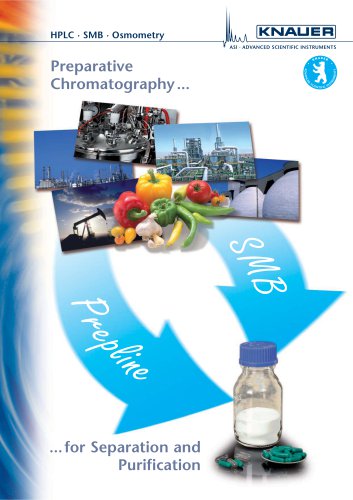 Preparative chromatography & SMB brochure