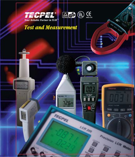 2010 TECPEL Test and Measurement General Catalog