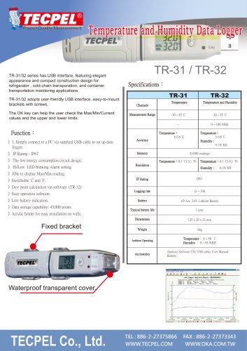 Temperature Humidity data logger