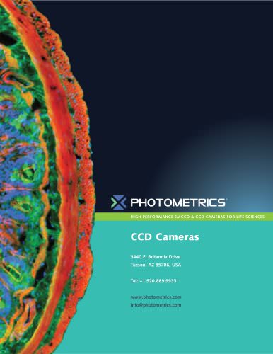 Photometrics CCD Cameras