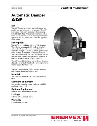 ADF Automatic Damper