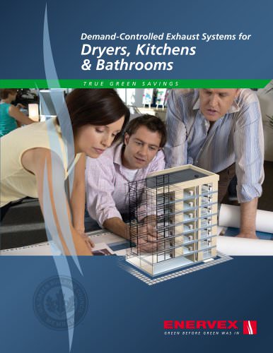 Demand-Controlled Exhaust Systems for Dryers, Kitchens & Bathrooms