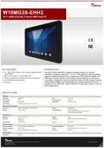 10.1" ARM A78+A55 E Series HMI Panel PC W10MG3S-EHH2