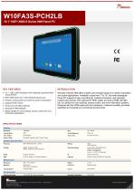 10.1" NXP i.MX6 S Series HMI Panel PCW10FA3S-PCH2LB