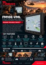 10.4" Intel Atom® x6413E Vehicle Mounted Computer Defence Panel PC FM10E-VML