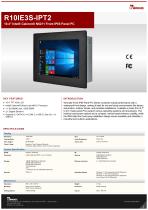10.4" Intel® Celeron® N6211 Front IP65 Panel PC R10IE3S-IPT2