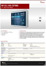 12.1” Open Frame Display W12L100-OFM9