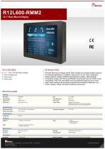 12.1" Rear Mount Display R12L600-RMM2