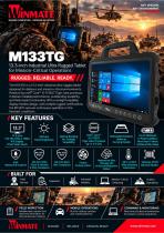 13.3” Intel® Core™ i5-­1135G7 Industrial Ultra Rugged Tablet M133TG