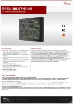 15” G-WIN Full IP67 NVIS Display R15L100-67N1-NI