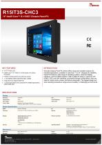 15" Intel® Core™ i5-1135G7 Chassis Panel PC R15IT3S-CHC3