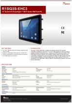 15" Qualcomm Snapdragon™ 660 E Series HMI Panel PC R15IQ3S-EHC3