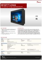 15.6” Intel® Core™ i5 (Tiger Lake) Chassis Panel PC W15IT7T-CHA2
