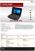 15.6inch Ultra Rugged Laptop with Intel® Alder Lake Processor L156AD-4KM1