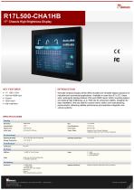 17" Chassis High Brightness Display R17L500-CHA1HB
