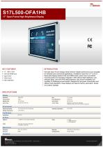 17” Open Frame High Brightness Display S17L500-OFA1HB