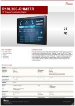 19" Chassis Transflective Display R19L300-CHM2TR