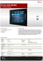 19" Rack Mount Display R19L300-RKM2