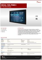 24" Panel Mount Display W24L100-PMS1
