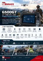 5.5" ARM A78 + A55 Rugged Robotic Controller G500G7