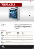5.7” Open Frame High Brightness Display R05T100-OFD1HB