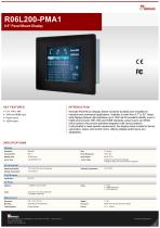 6.5" Panel Mount Display R06L200-PMA1