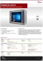 8.4" Intel® Celeron® N6211 Open Frame Panel PC R08IE3S-OFU1