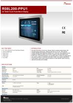 8.4" Multi-Touch Panel Mount Display R08L200-PPU1