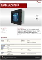 8.4" Panel Mount High Brightness Display R08T200-PMT1HB