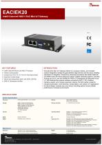 Intel® Celeron® N6211 EAC Mini IoT Gateway EACIEK20