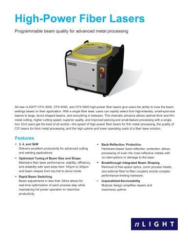 High-Power Fiber Lasers