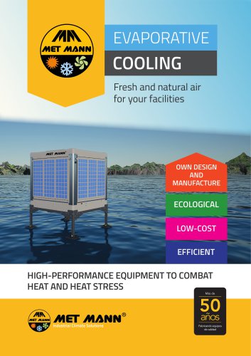 Leaflet EVAPORATIVE COOLING Met Mann