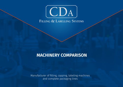 Machinery Comparison