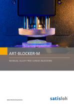 Ophthalmic - ART-Blocker-M - Alloy free manual lens blocker