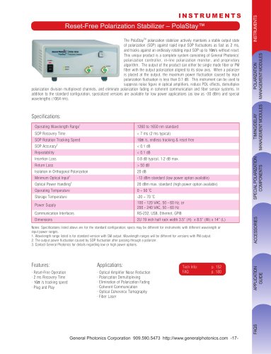 Reset-free Polarization Stabilizer