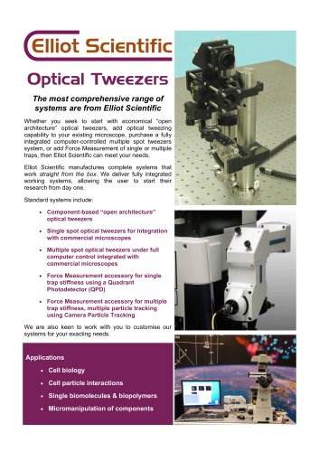 Optical Tweezers Brochure