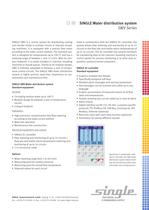 Data sheet Water Distribution System SWV