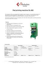 Pad printing machines  SL-600