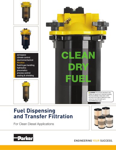 Fuel Dispensing  and Transfer Filtration