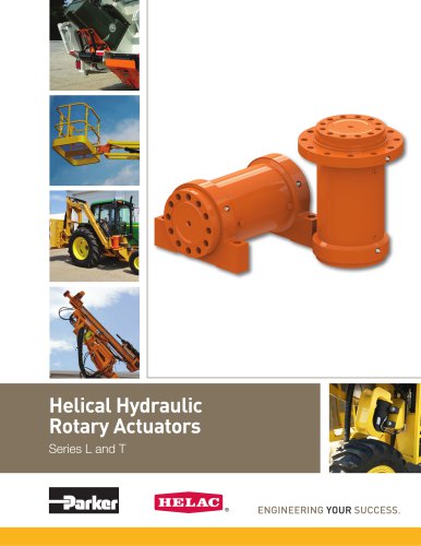 Helical Hydraulic Rotary Actuators