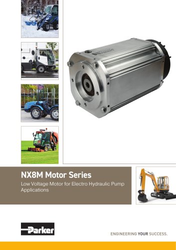 NX8M Motor Series Low Voltage Motor for Electro Hydraulic Pump Applications